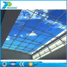 Low price new design lexan cutting forming multiwall polycarbonate roofing sheets